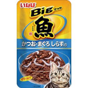 いなばペットフード いなば Bigマルウオ かつお まぐろしらす入り 80g