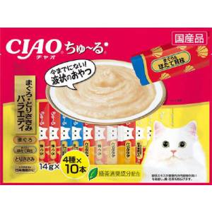 いなばペットフード いなば チャオ ちゅ～る まぐろ とりささみバラエティ 14g×40本 CIAO