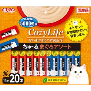 いなばペットフード いなば チャオ CozyLife ちゅ～る まぐろアソート 14g×20本 321210 CIAO