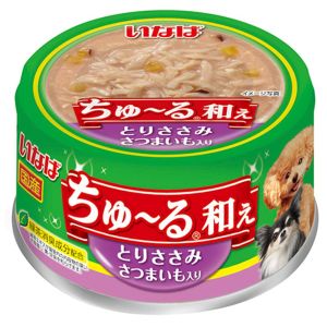 いなばペットフード いなば ちゅ～る 和え とりささみ さつまいも入り ちゅ～る とりささみ 80g