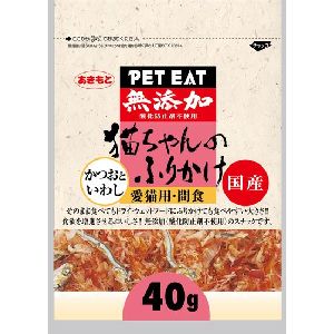 秋元水産 秋元水産 ペットイート 猫ちゃんのふりかけ 40g 猫 おやつ