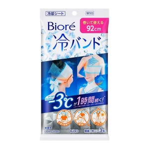 花王 花王 421463 ビオレ 冷バンド 無香性 3本入