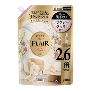 花王 Kao 花王 ハミングフレア リラックス ムスクミューゲ 詰替 910ml