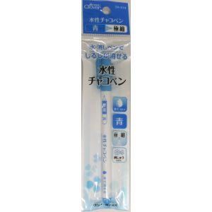 クロバー Clover クロバー 水性チャコペン 青 極細 24-414