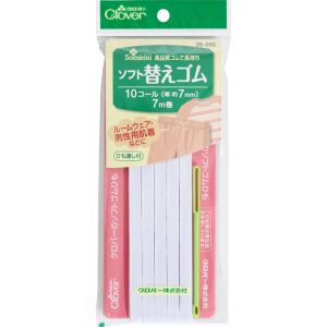 クロバー Clover クロバー ソフト替えゴム 10コール 26-050