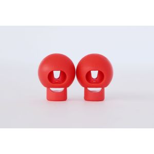 クロバー Clover クロバー カラーコードストッパー 2個入り 赤 26-111