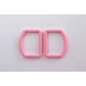 クロバー Clover クロバー カラーDかん 25mm幅 2個入り ピンク 26-117
