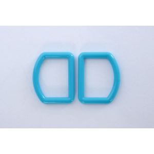 クロバー Clover クロバー カラーDかん 25mm幅 2個入り スカイブルー 26-119
