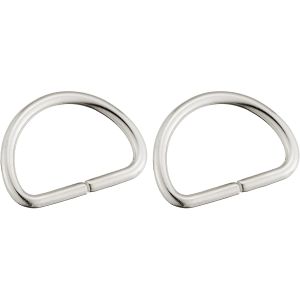クロバー Clover クロバー Dかん 25mm 2個入り ニッケル 26-323