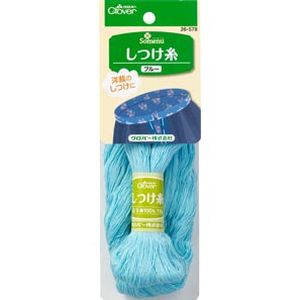 クロバー Clover クロバー しつけ糸 ブルー 26-578