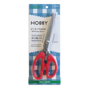クロバー Clover クロバー ホビーピンキングはさみ 波刃5mm 22cm 36-633