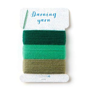 クロバー Clover クロバー ダーニング糸 エメラルド 57-583