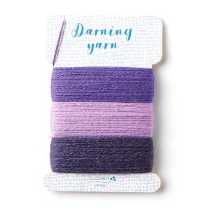 クロバー Clover クロバー ダーニング糸 パープル 57-587