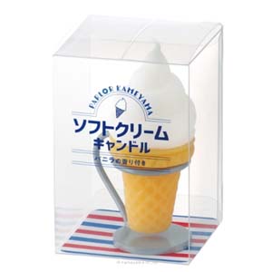 カメヤマ カメヤマ ソフトクリームキャンドル