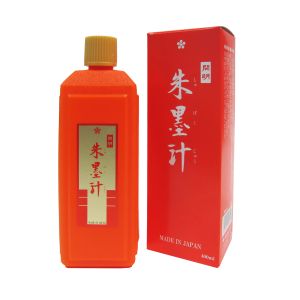開明 開明 朱墨汁 400ML BO8010