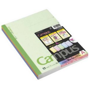 コクヨ KOKUYO コクヨ キャンパスノート カラー表紙 5色パック 普通横罫 中横罫 5色パック ノ-3CANX5