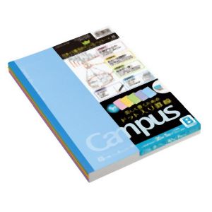 コクヨ KOKUYO コクヨ キャンパスノート ドット入り 罫線 カラー表紙 B罫 5色パック ノ-3CBTNX5