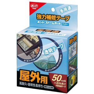 コニシ KONISHI コニシ 04929 強力補修テープ ストームガードクリヤー 50mm×2m