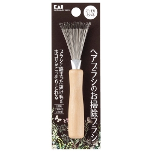 貝印 kai 貝印 000KQ3139 ヘアブラシのお掃除ブラシ