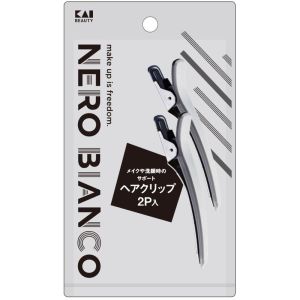 貝印 kai 貝印 KQ3510 NEROBIANCO ヘアクリップ 2P