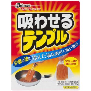 ジョンソン Johnson ジョンソン 吸わせるテンプル 10枚入 油処理用品