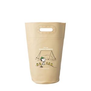サンナップ SUNNAP サンナップ アンドスケープ スヌーピー 防水 バケツバッグ ビーグルスカウト 3L ベージュ BB-BSBE
