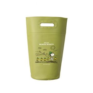 サンナップ SUNNAP サンナップ アンドスケープ スヌーピー 防水 バケツバッグ ビーグルスカウト 3L カーキ BB-BSKA