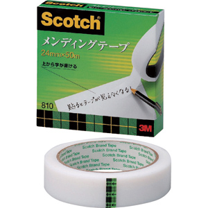 スリーエム 3M スリーエム 3M 810-3-24 メンディングテープ 24mm×50m 巻芯径76mm