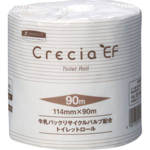 日本製紙クレシア クレシア EFトイレットロール 90M 1ケース80個入