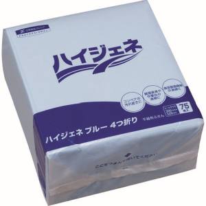 日本製紙クレシア クレシア 62110 ハイジェネ ブルー 4つ折り メーカー直送 代引不可 沖縄離島不可
