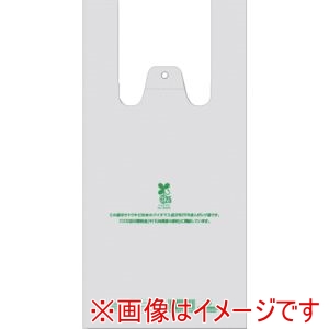 シモジマ HEIKO シモジマ 6901893 レジ袋 バイオハンドハイパー ナチュラル M 100枚入り