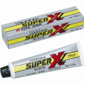 セメダイン セメダイン AX-125 スーパーX 8008L ブラック 170g