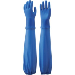 ショーワグローブ SHOWA ショーワグローブ 695 腕カバー付 耐油ビニローブ Lサイズ 695L 作業用手袋