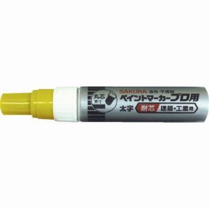 サクラクレパス SAKURA サクラクレパス KPMK-L-3Y ペイントマーカープロ用 太字 黄