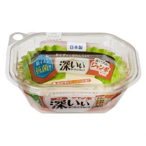 東洋アルミエコープロダクツ 東洋アルミ 抗菌深いぃ おべんとうカップ 深型 ジャンボオーバル 4色 22枚入