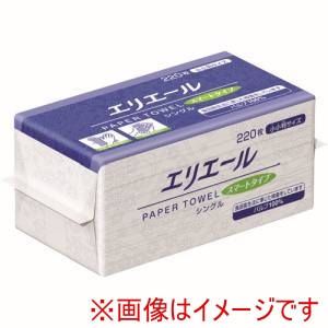 エリエール エリエール 703367 ペーパータオルスマートタイプ小小判 メーカー直送 代引不可 北海道沖縄離島不可