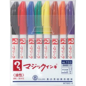 寺西化学工業 寺西化学工業 M700C-8 マジックインキNO.700 8C