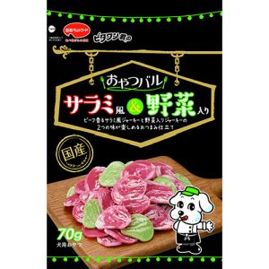 日本ペットフード ビタワン 君のおやつバル サラミ風&野菜入り 70g 日本ペットフード