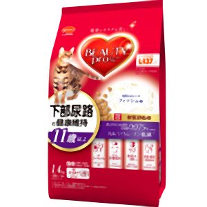 日本ペットフード ビューティープロ キャット 猫下部尿路の健康維持 11歳以上 1.4kg 日本ペットフード