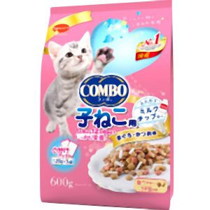 日本ペットフード コンボ キャット 子ねこ用 ミルクチップ添え 600g 日本ペットフード