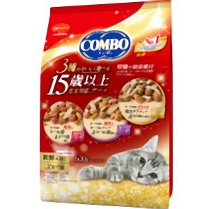 日本ペットフード コンボ キャット 15歳以上 毛玉対応アソート 600g 猫 キャットフード 日本ペットフード