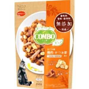 日本ペットフード コンボ キャット ピュア まぐろ味 鶏肉 かつお節添え 200g 日本ペットフード