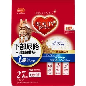 日本ペットフード 日本ペットフード ビューティープロキャット 下部尿路の健康維持 1歳から 2.7kg