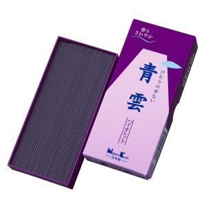 日本香堂 Nippon Kodo 日本香堂 青雲バイオレット バラ詰 約80g 24913