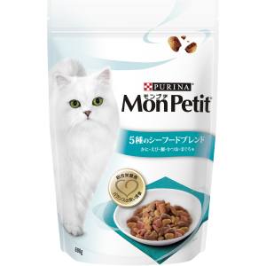 ネスレ日本 Nestle モンプチ リュクス バッグ 5種のシーフードブレンド 600g ネスレ