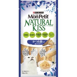 ネスレ日本 Nestle モンプチ ナチュラルキッス かつお節入りまぐろゼリー 40g ネスレ