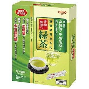 日清オイリオ 日清オイリオ 食事のおともに食物繊維入り緑茶 7G×60本