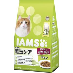 マース MARS マース アイムス 成猫用 毛玉ケア チキン 1.5kg 猫 キャットフード