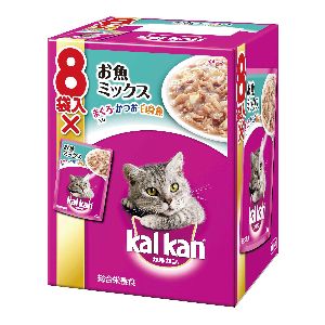 マース MARS マース カルカン パウチ お魚ミックス まぐろ かつお 白身魚入り 70g×8 猫 キャットフード