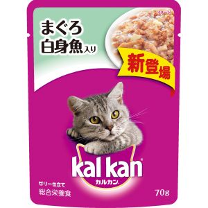 マース MARS マース カルカン パウチ まぐろ 白身魚入り 70g